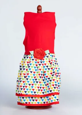 429D Colorful Triangles Double Skirt