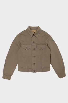 60's Cotton Pique Jacket - Dusty Olive