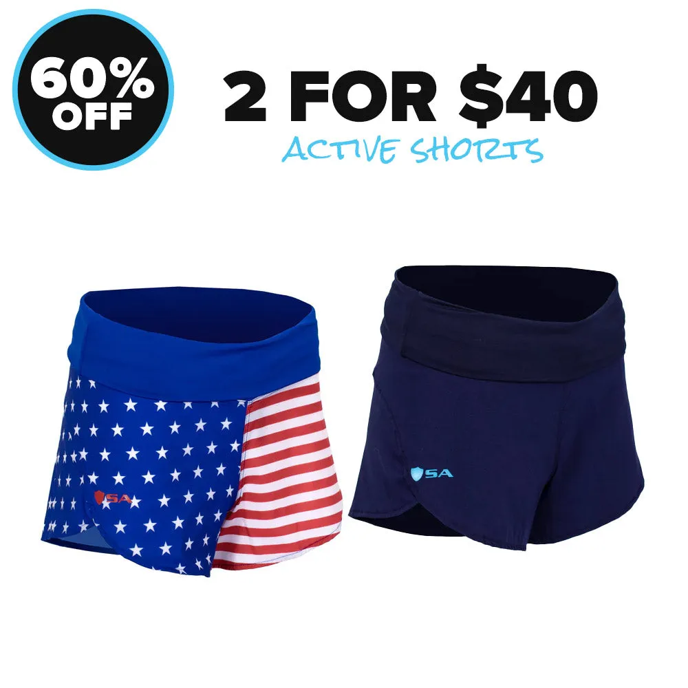 Active Shorts | 2 For $40