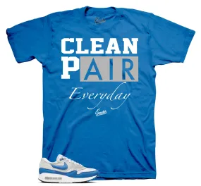 Air Max 1 Royal Blue Clean Pair Shirt