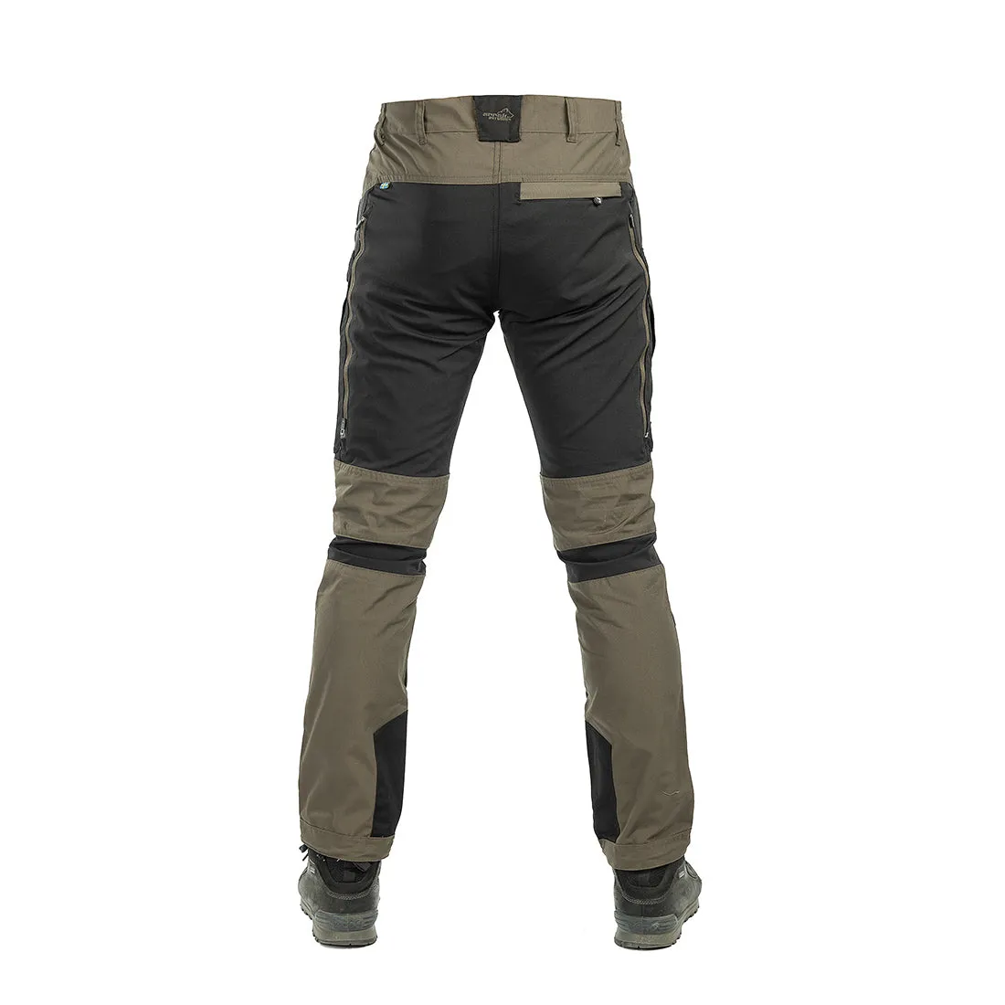 Arrak Mens Active Stretch Pants - Forest Brown