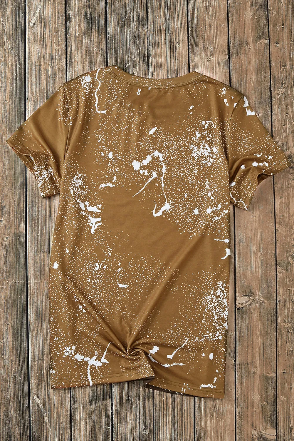 Bleached Blank Crew Neck Top