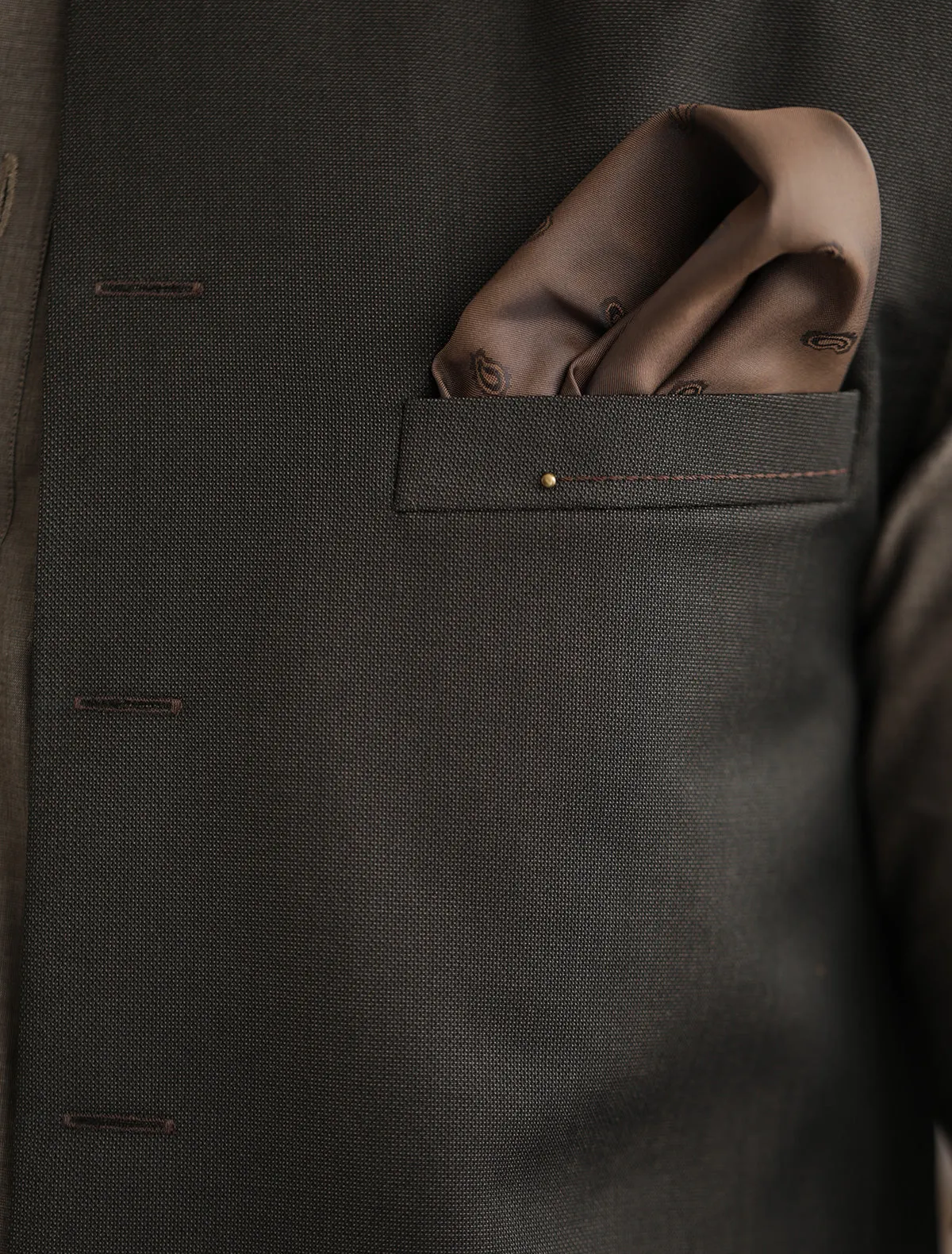 BROWN WAISTCOAT