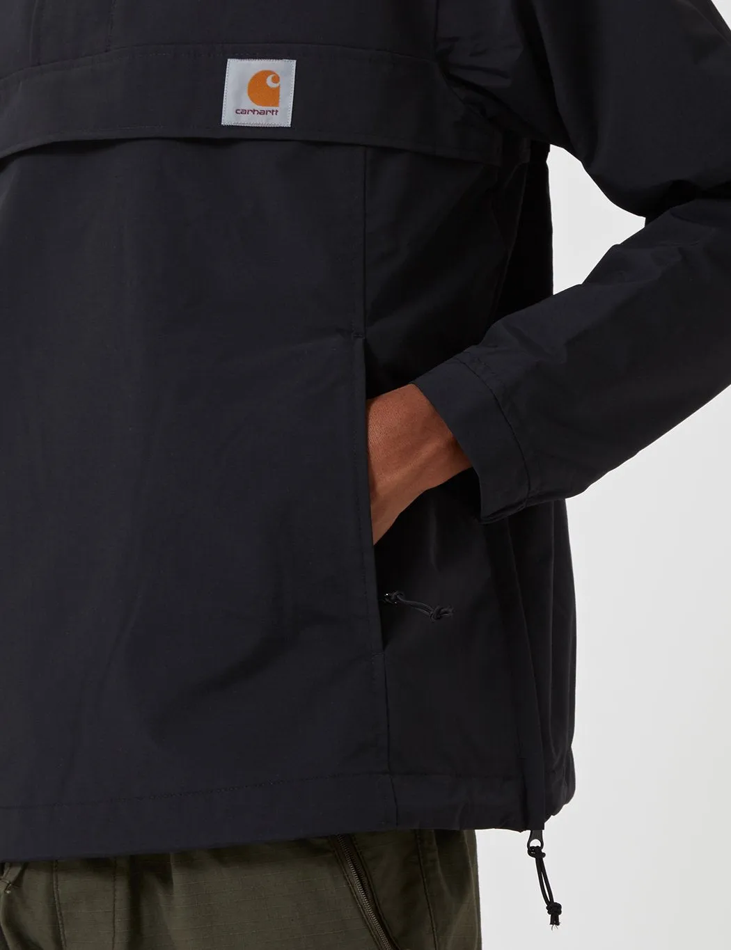 Carhartt-WIP Nimbus Half-Zip Jacket (Un-Lined) - Black