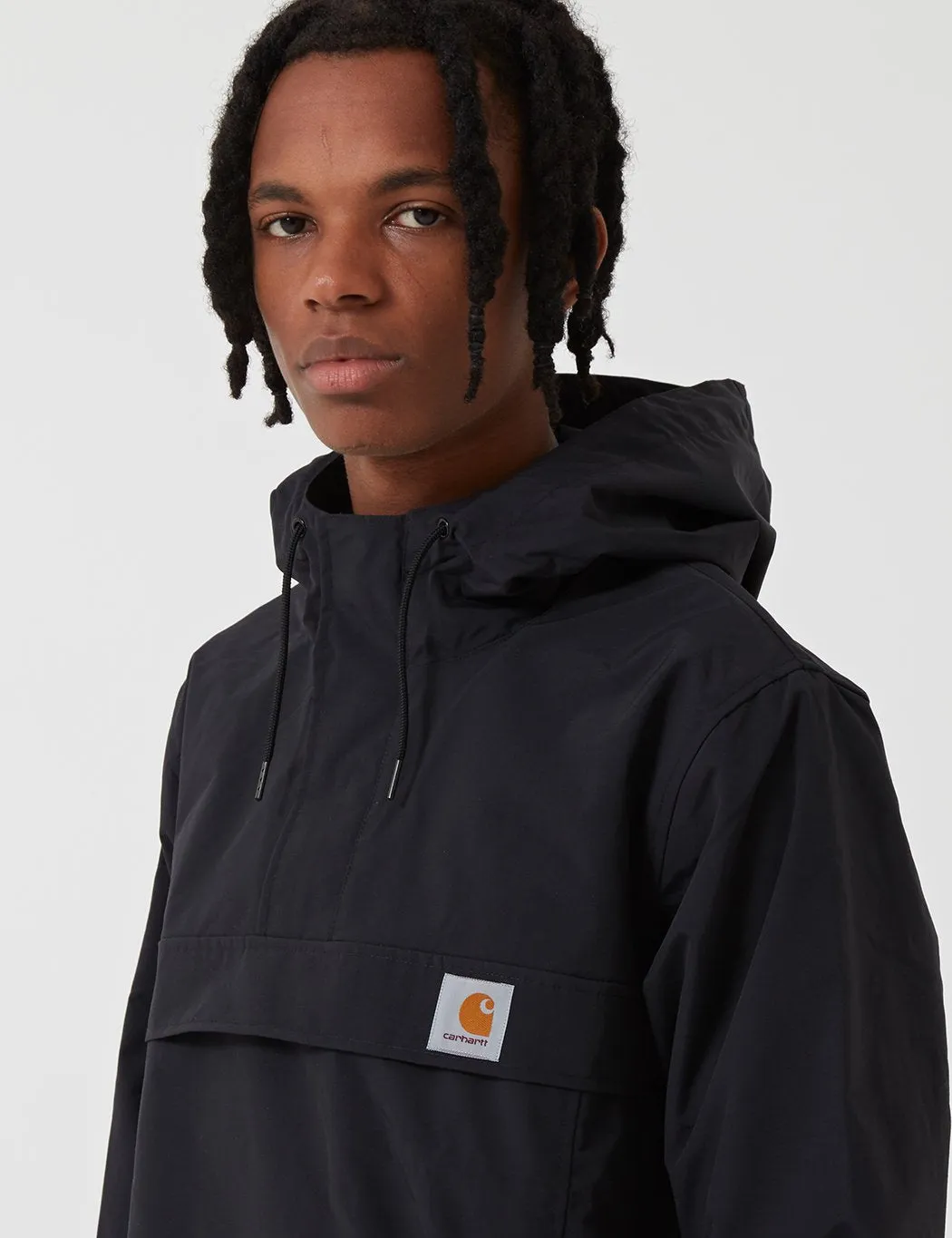 Carhartt-WIP Nimbus Half-Zip Jacket (Un-Lined) - Black