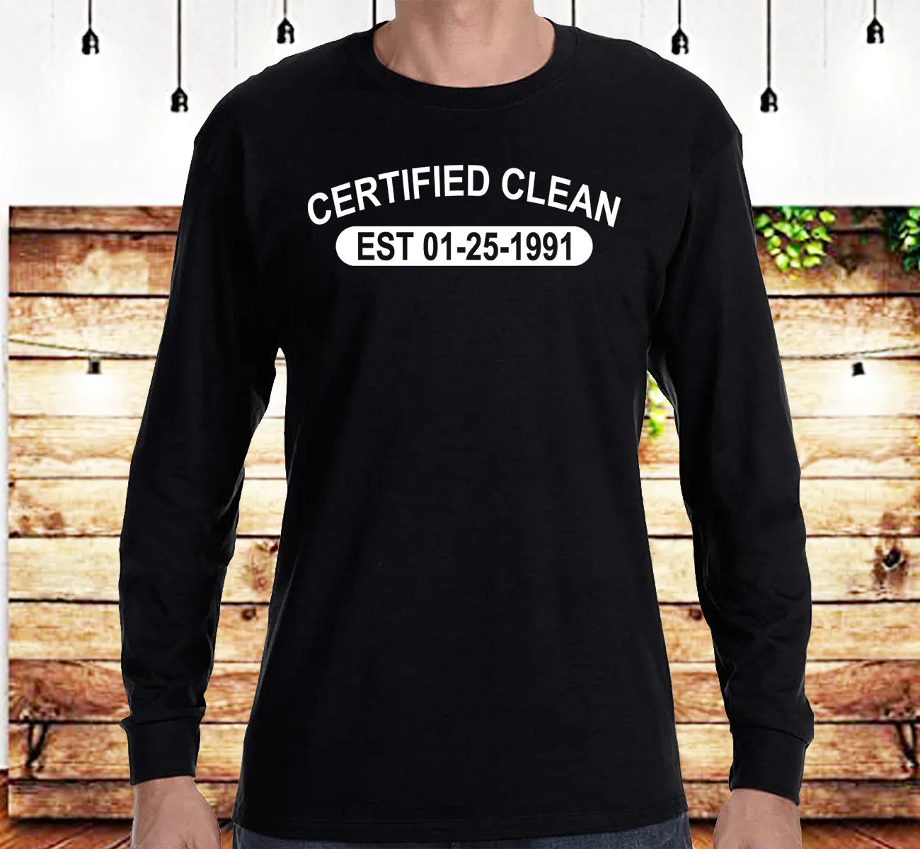 Certified Clean Custom LS Tee