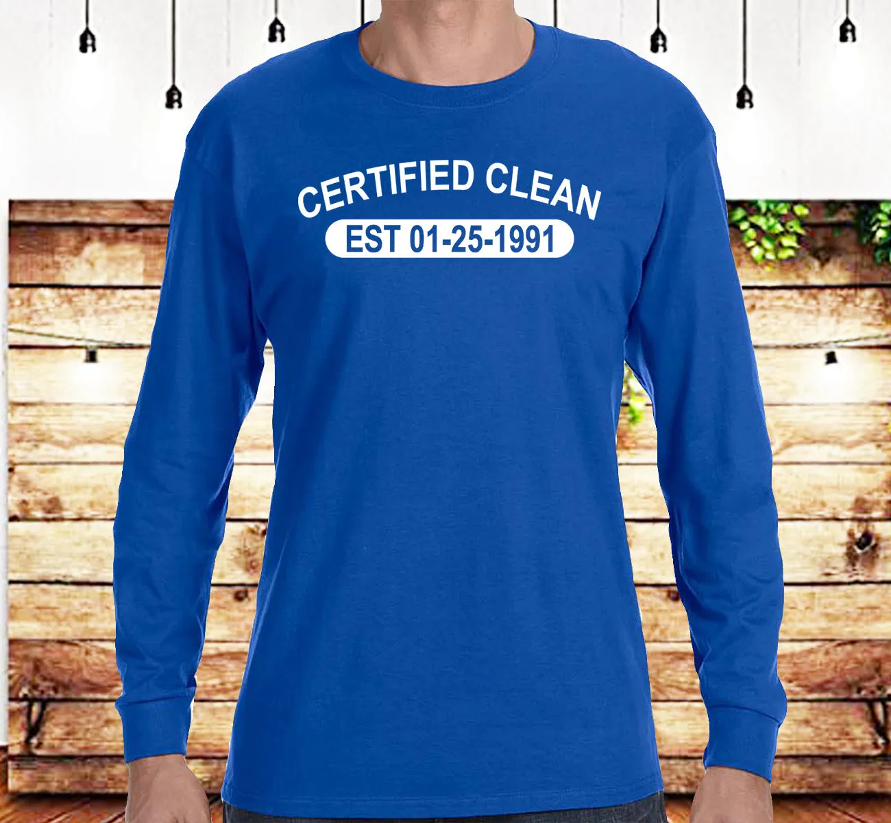 Certified Clean Custom LS Tee