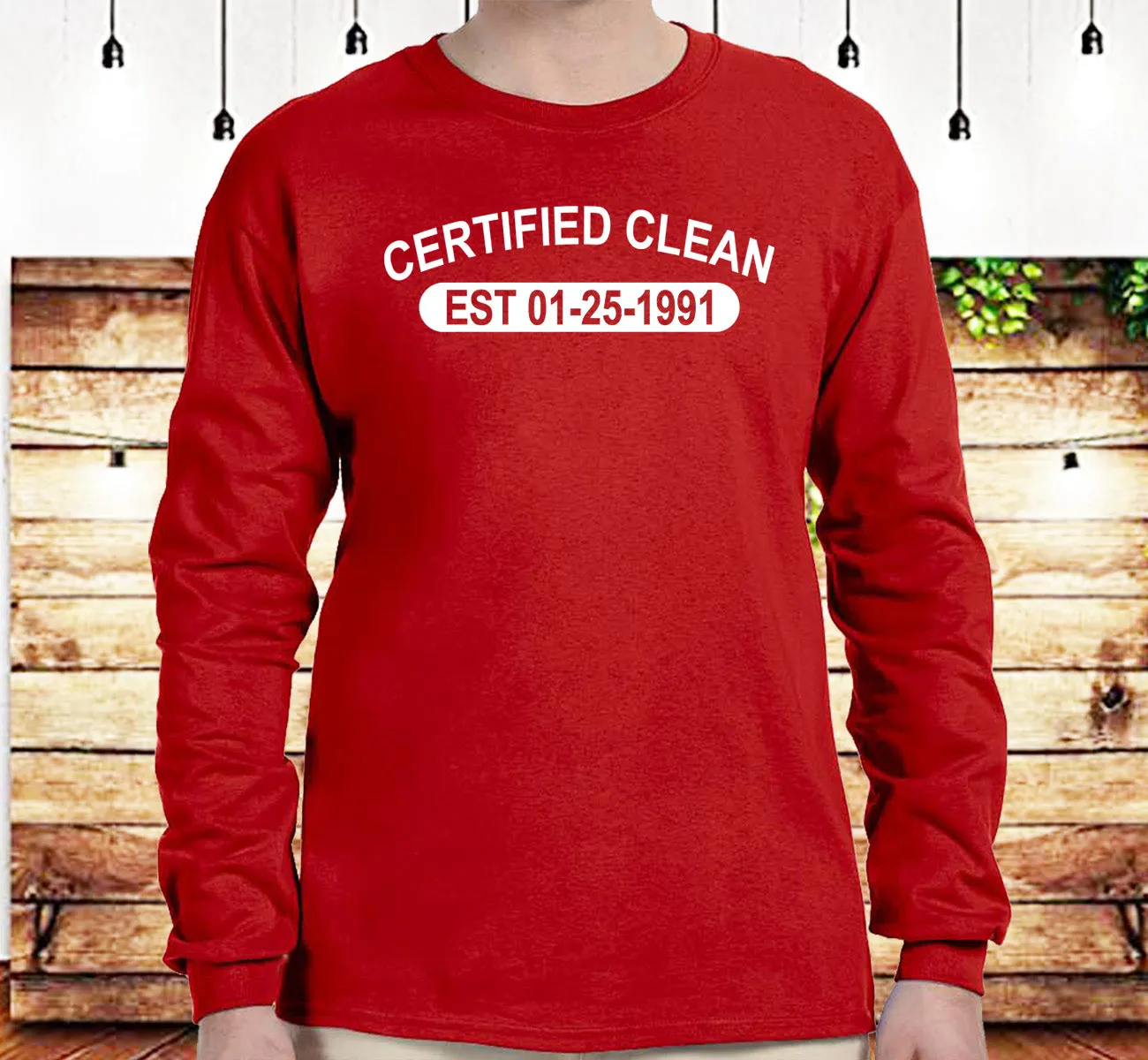 Certified Clean Custom LS Tee