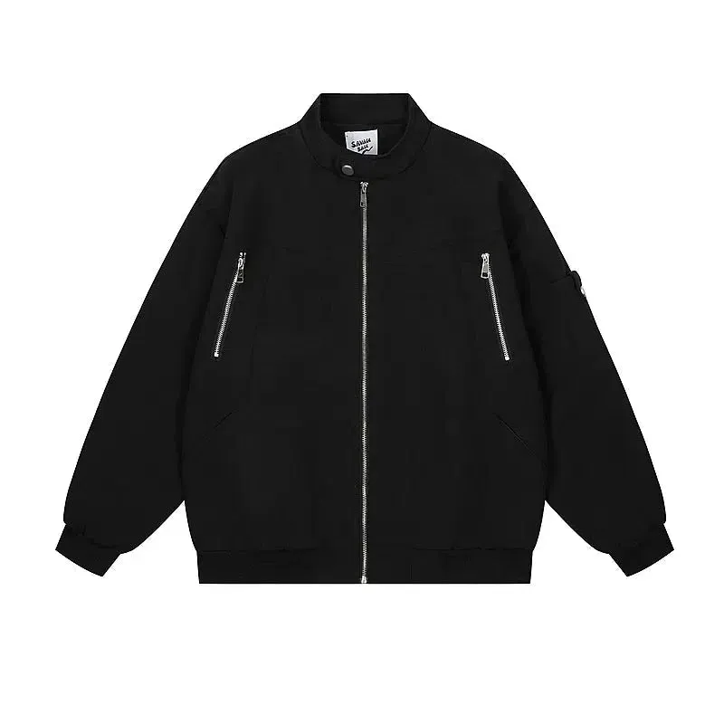 Classic-fit Bomber Jacket