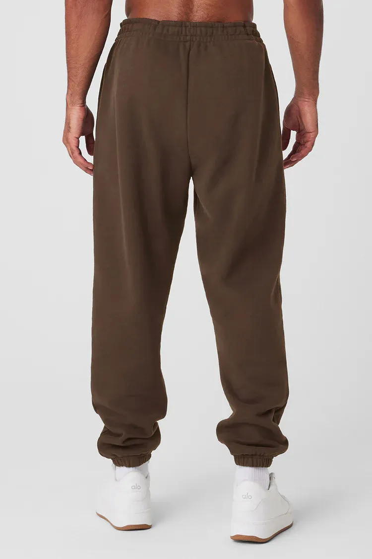 Cuffed Renown Heavy Weight Sweatpant - Espresso