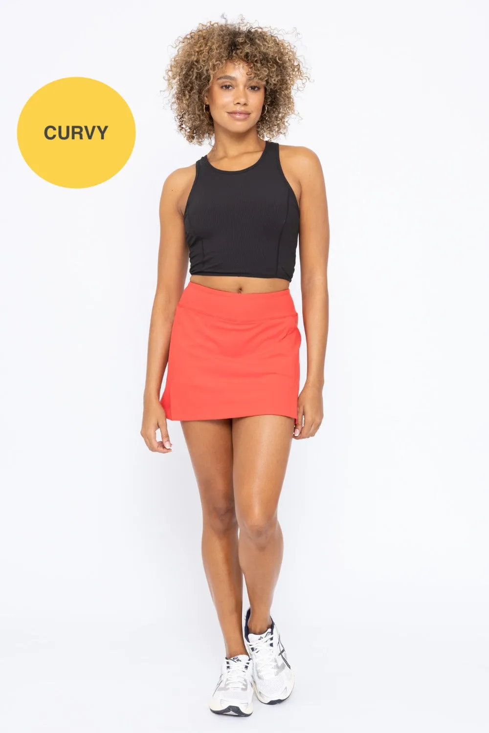 Curvy Essential Active Skort