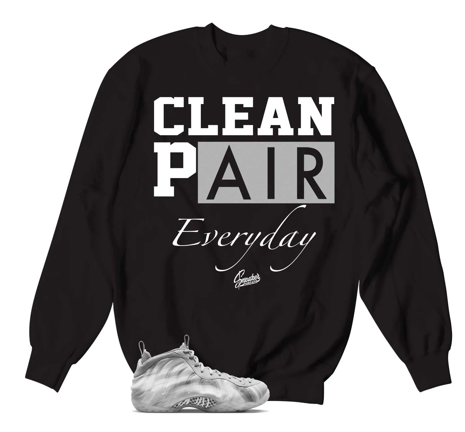 Foamposite Dream A World Clean Pair Sweater