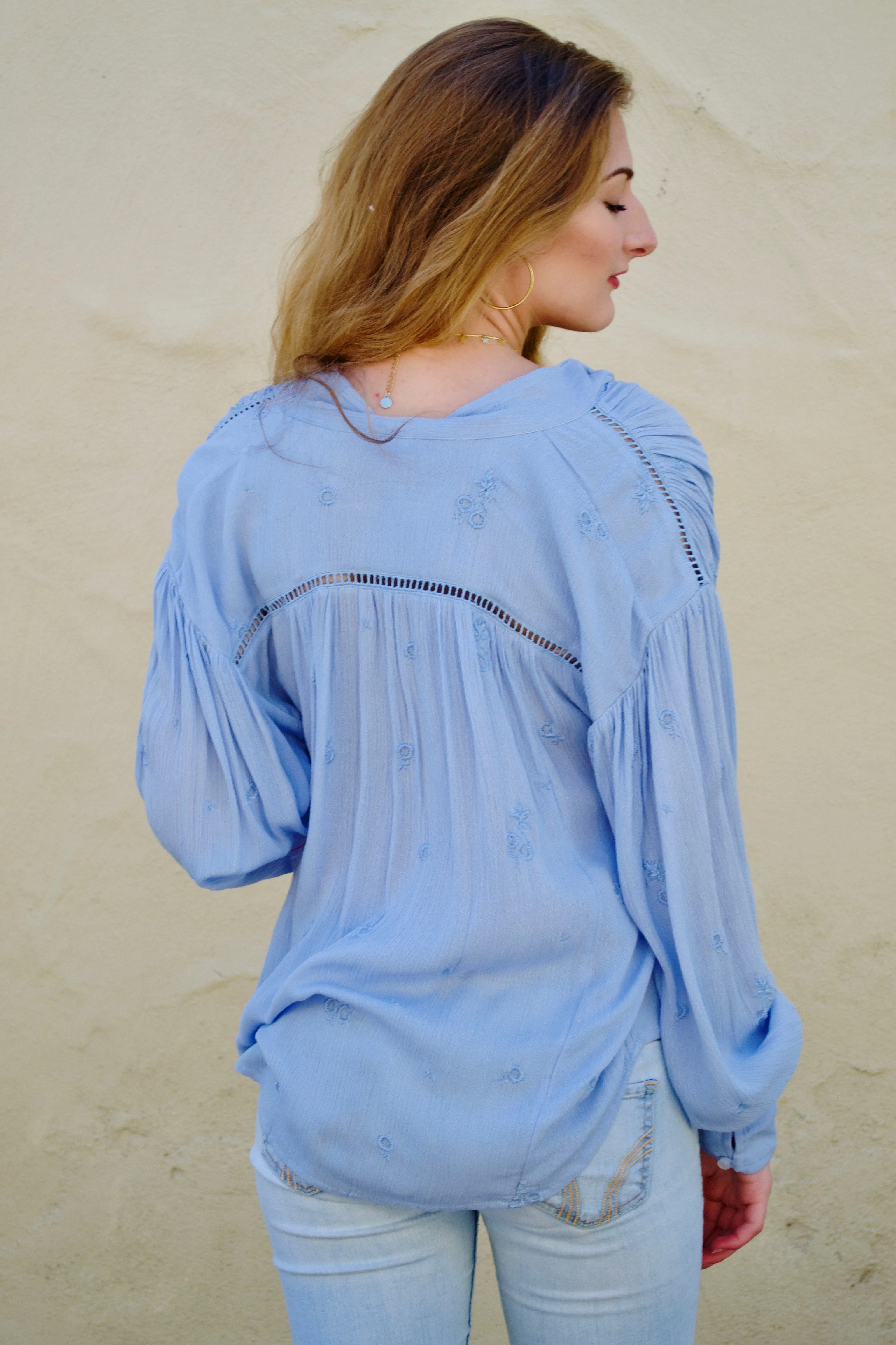 FP Blue Gemstone Long Sleeve