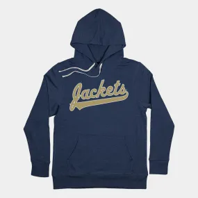 Georgia Tech '90s Baseball Script Hoodie