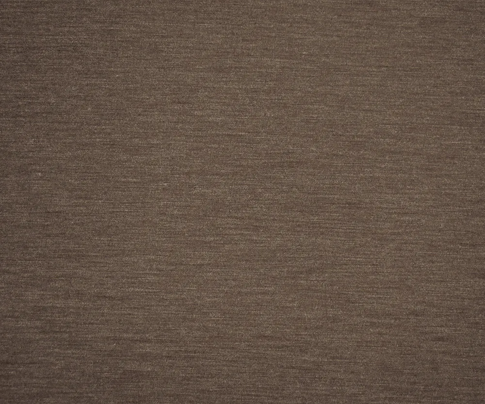 Heather Earth Brown-Gray Wool Stretch Spandex Jersey Knit Fabric