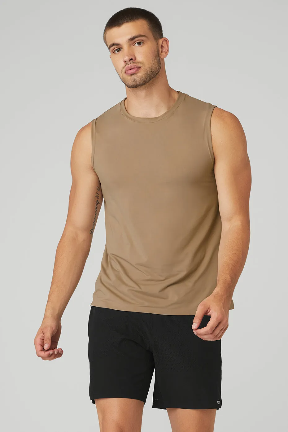 Idol Performance Tank - Gravel