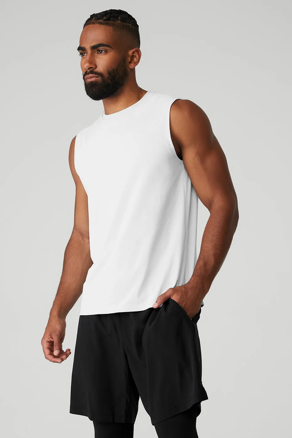 Idol Performance Tank - White