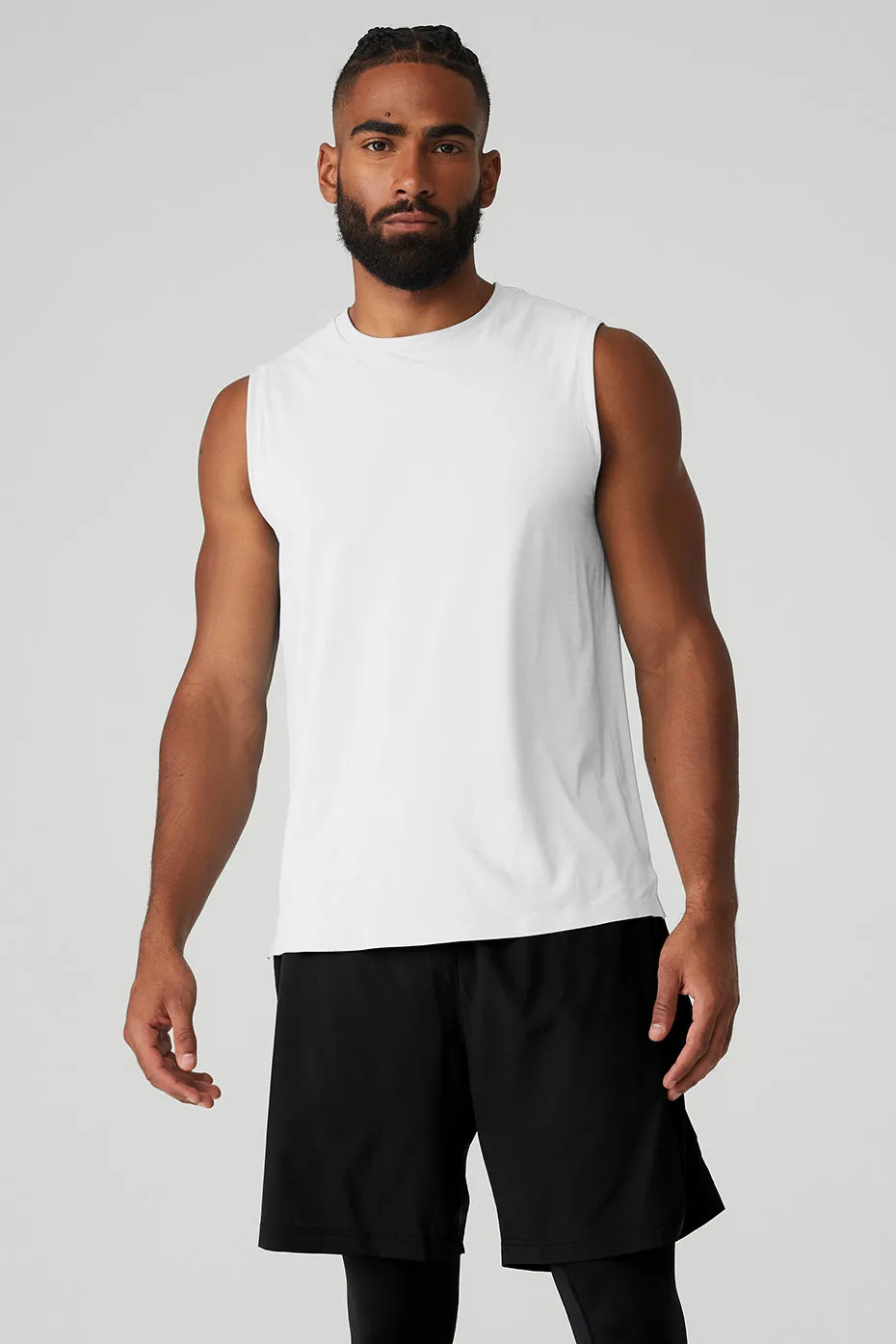 Idol Performance Tank - White