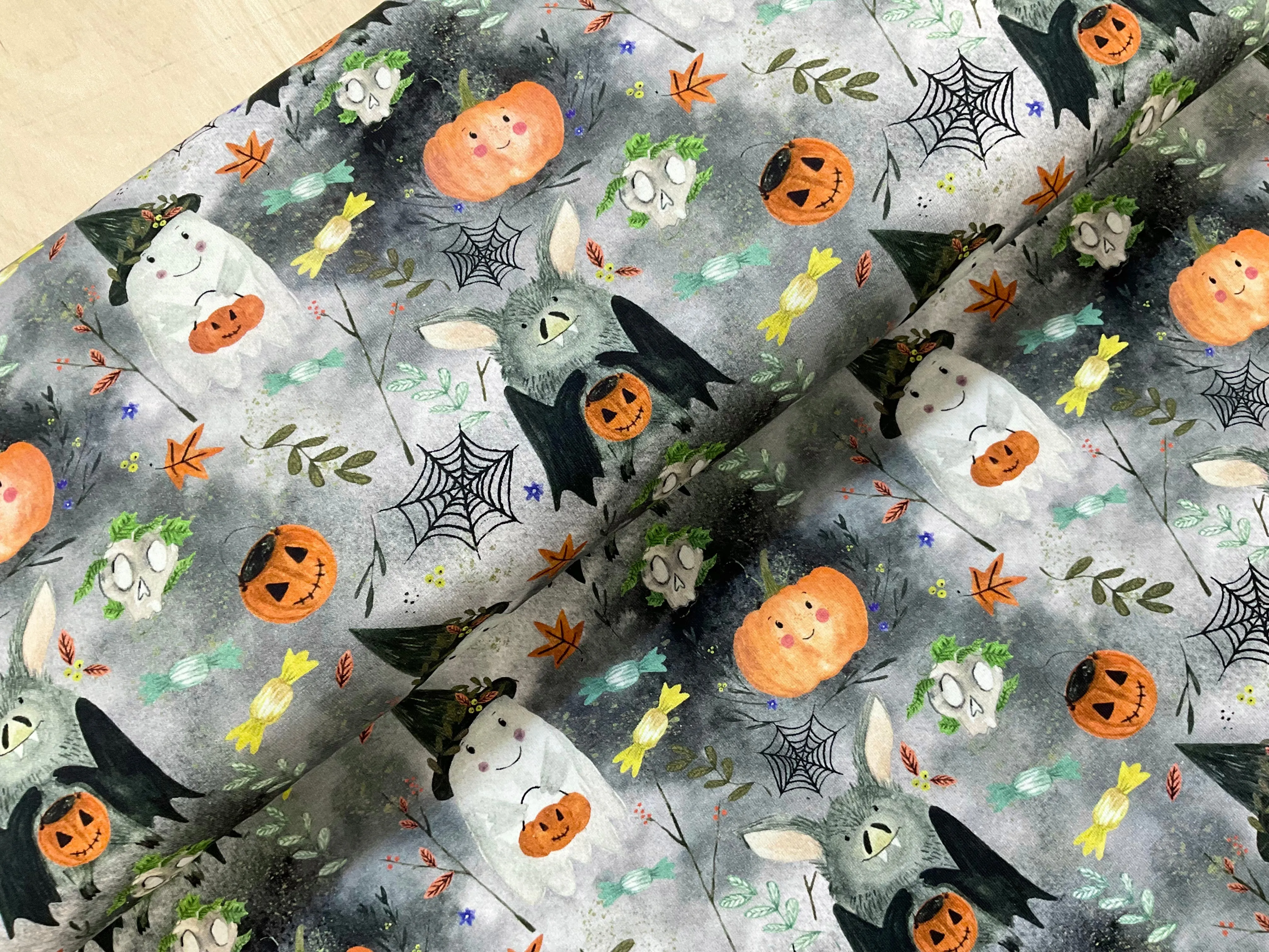 Little Spooks Cotton Jersey Fabric