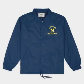 Michigan Wolverines Block "M" Coaches Jacket