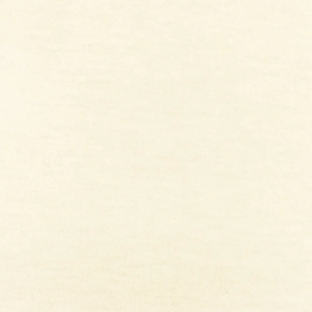 Milk Ivory Solid Stretch Rayon Jersey Knit Fabric