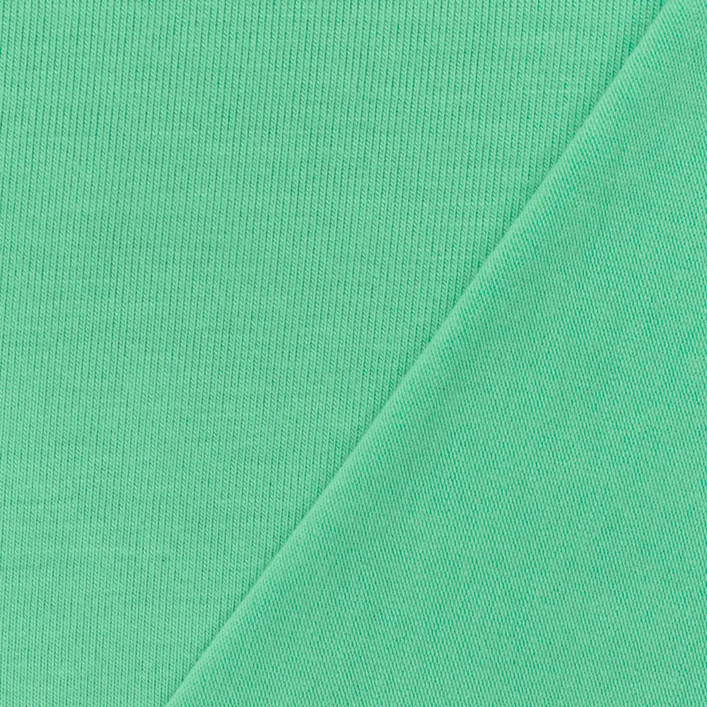 Mint Green Solid Stretch Spandex Bamboo Jersey Knit Fabric