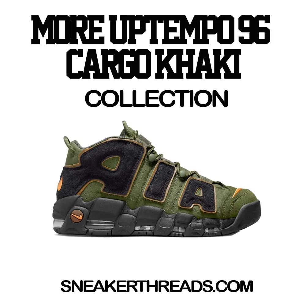 More Uptempo 96 Cargo Khaki Clean Pair Shirt