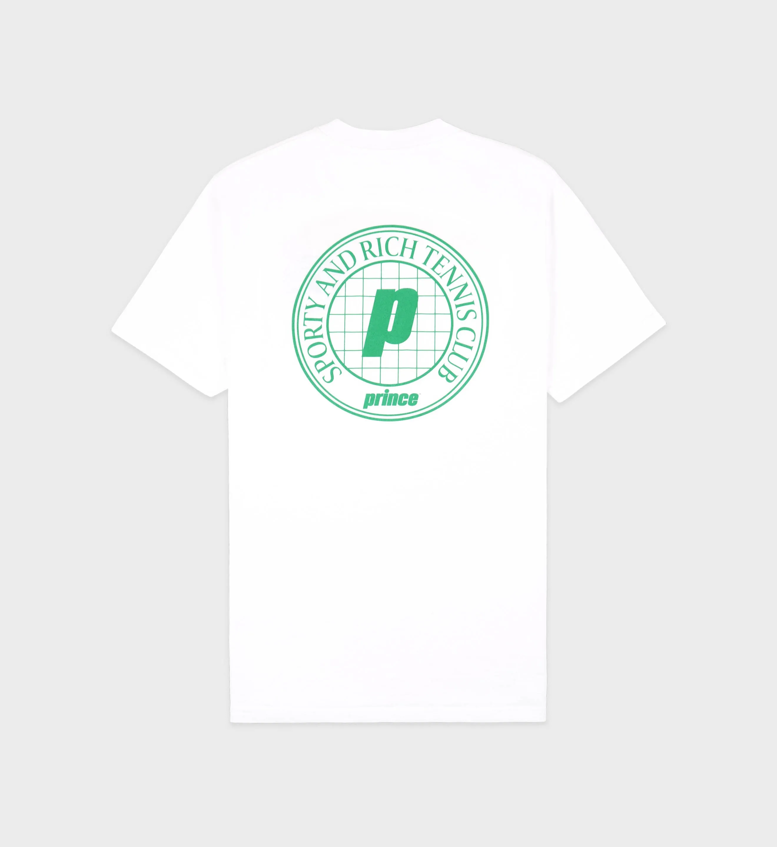 Net T-Shirt - White/Clean Mint