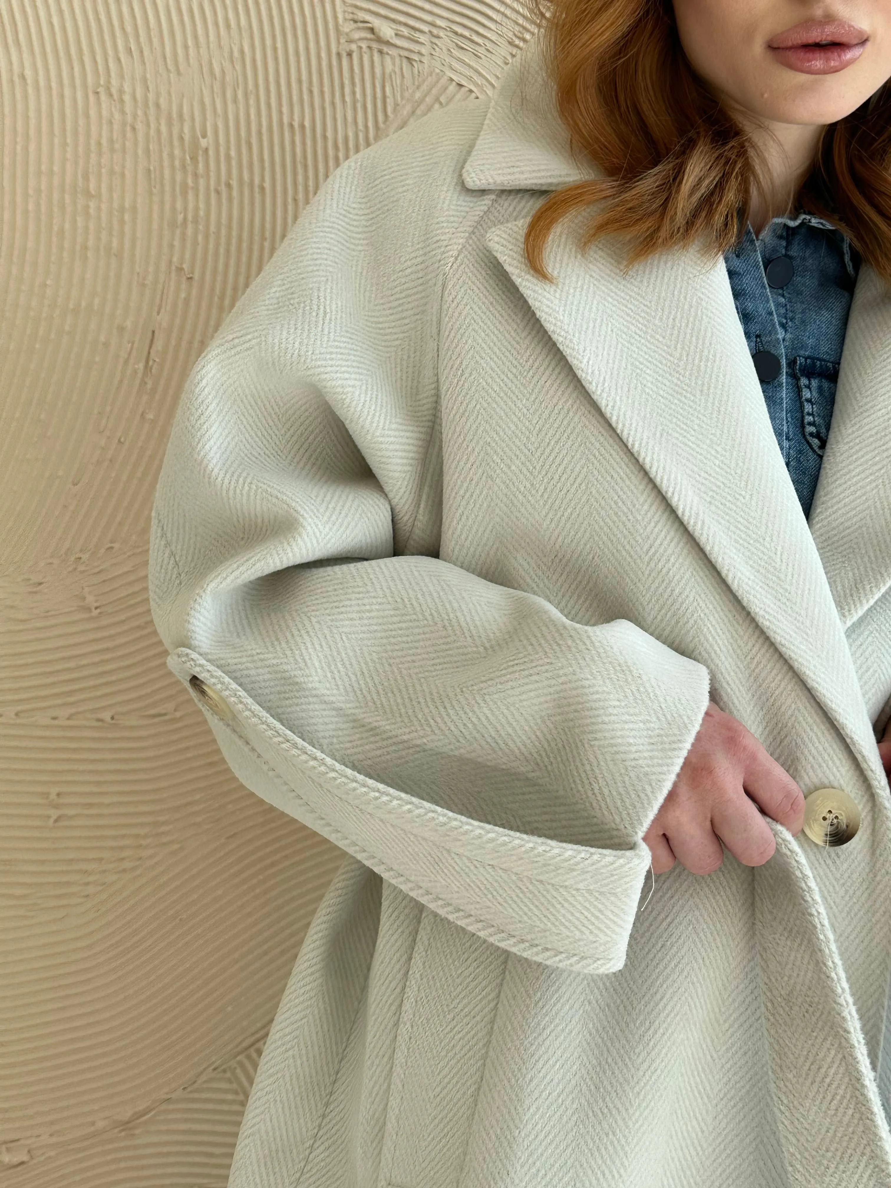 Oversized classic coat