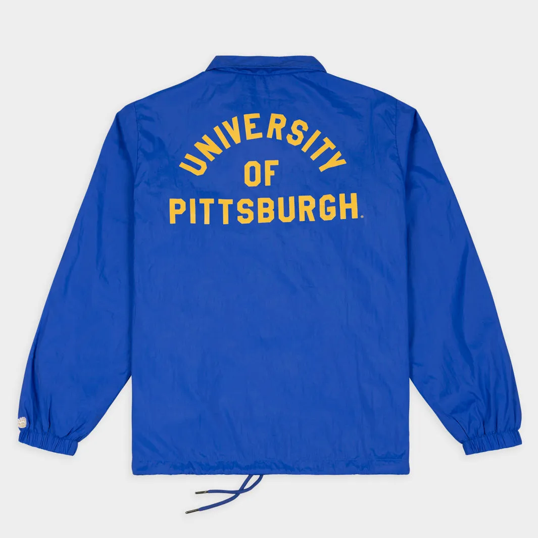 Pitt Panthers Football Helmet Retro Coaches Jacket