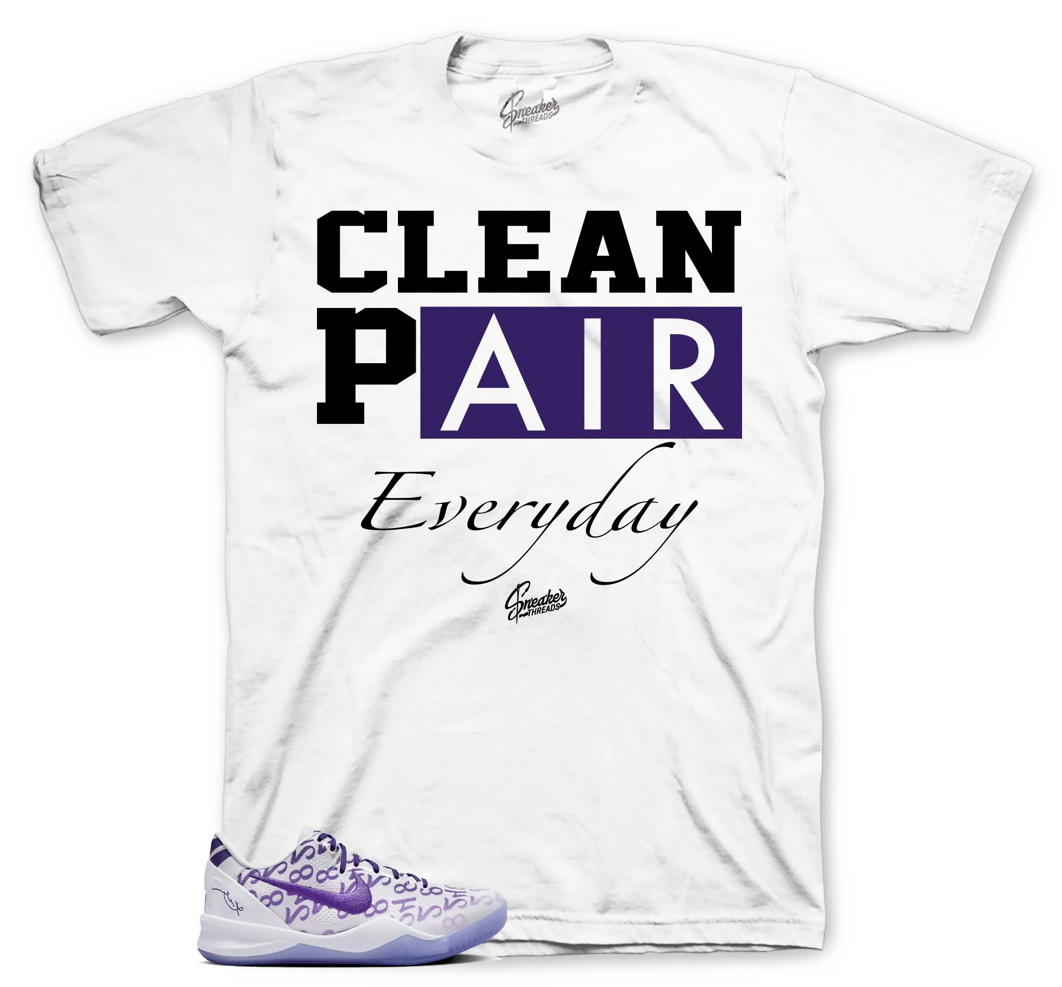 Protro 8 Court Purple - Clean Pair Shirt