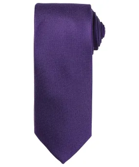 Purple - Micro waffle tie