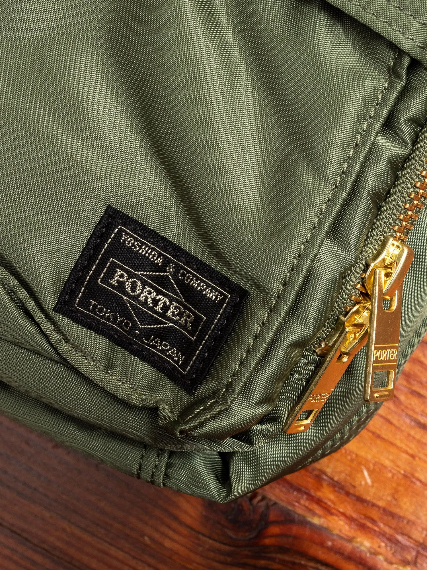 "Tanker" Camera Bag in Sage Green