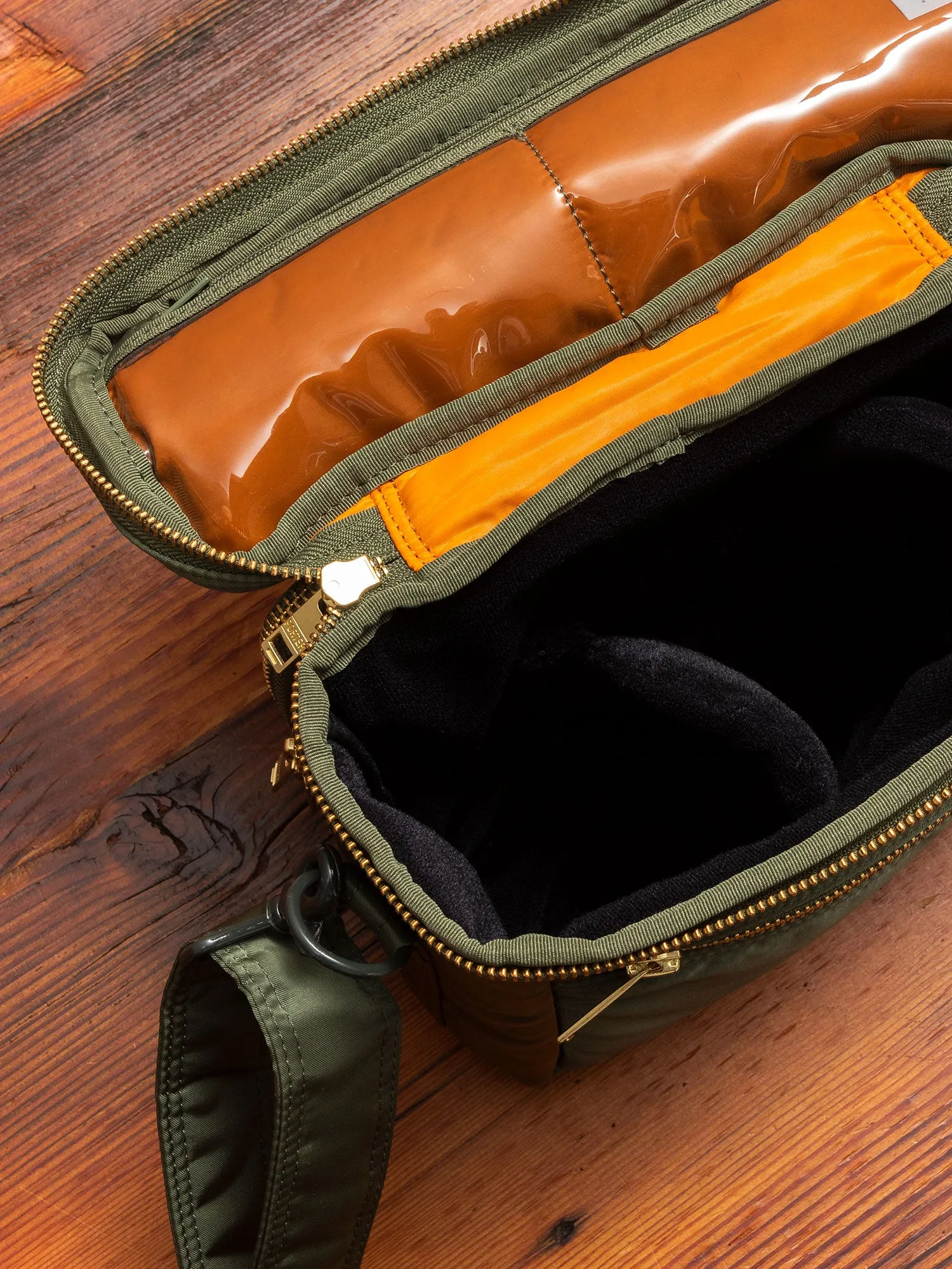 "Tanker" Camera Bag in Sage Green