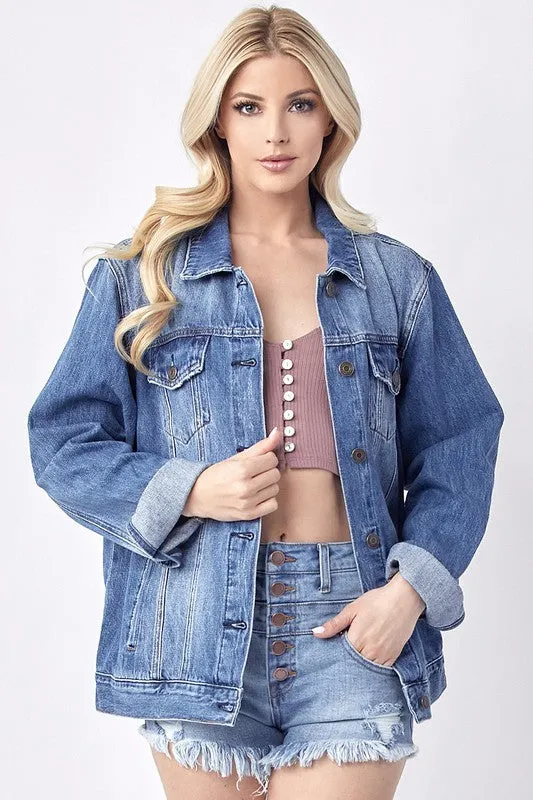 Relax Fit Denim Jacket