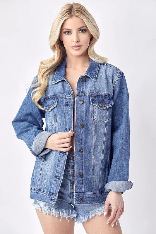 Relax Fit Denim Jacket