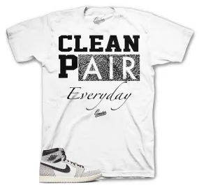 Retro 1 Elephant Print Clean Pair Shirt