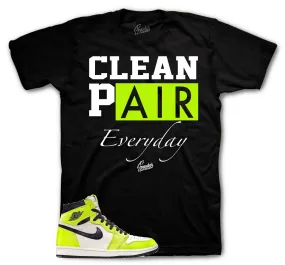 Retro 1 Visionaire Volt Clean Pair Shirt