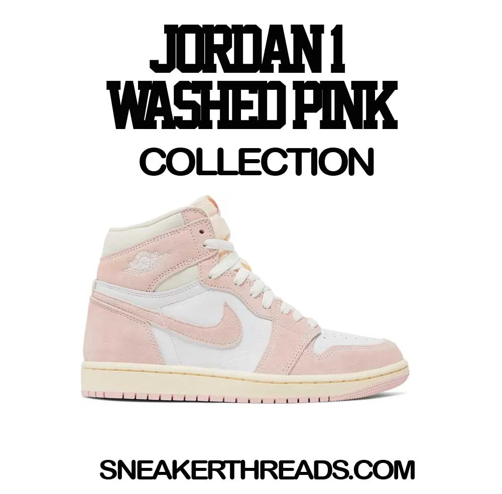 Retro 1 Washed Pink Clean Pair Shirt