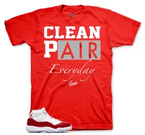 Retro 11 Cherry Clean Pair Shirt