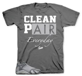 Retro 14 Flint Grey Clean Pair Shirt