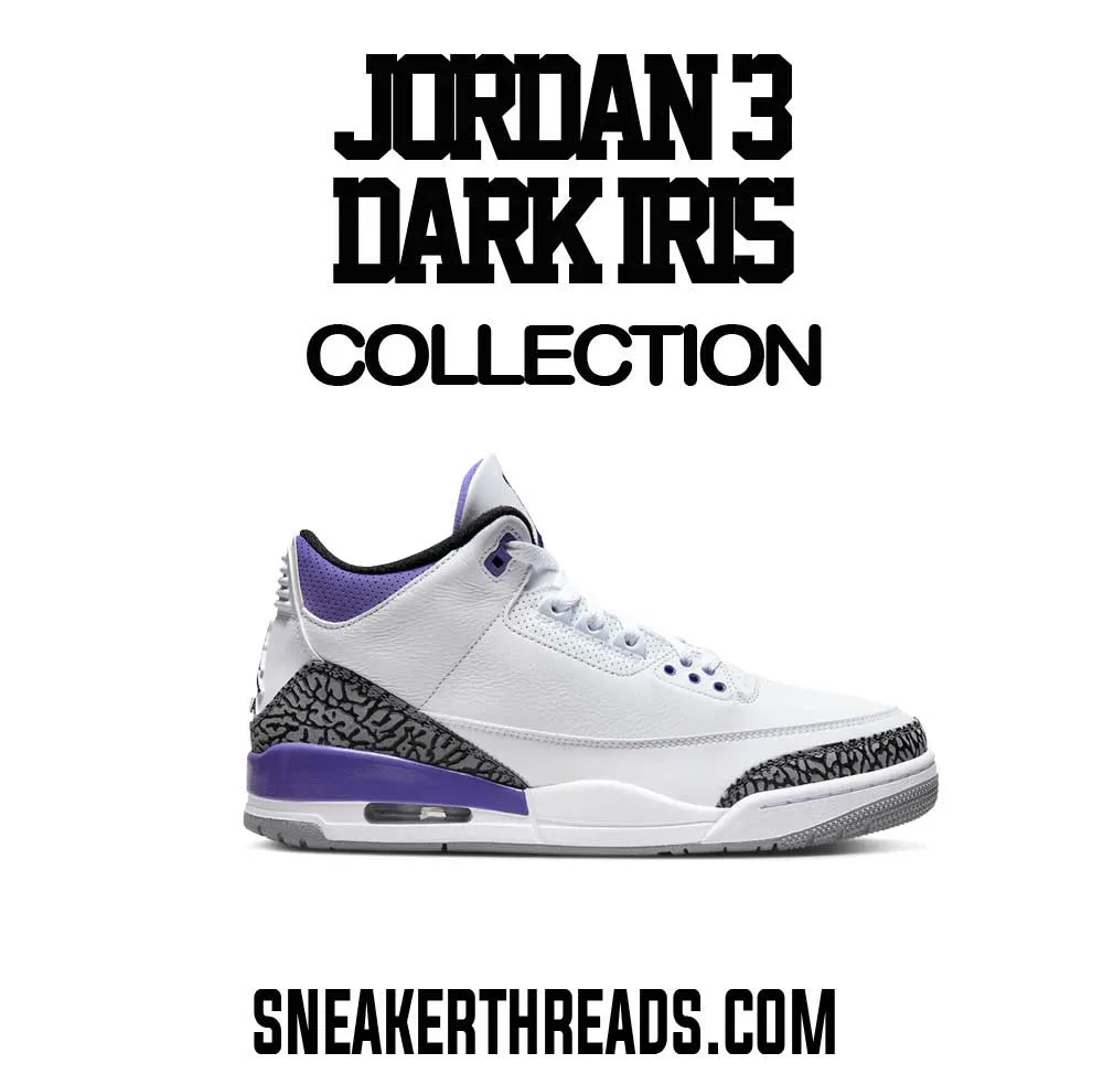 Retro 3 Dark Iris Clean Pair Shirt