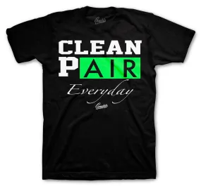 Retro 6 Electric Green Clean Pair Shirt