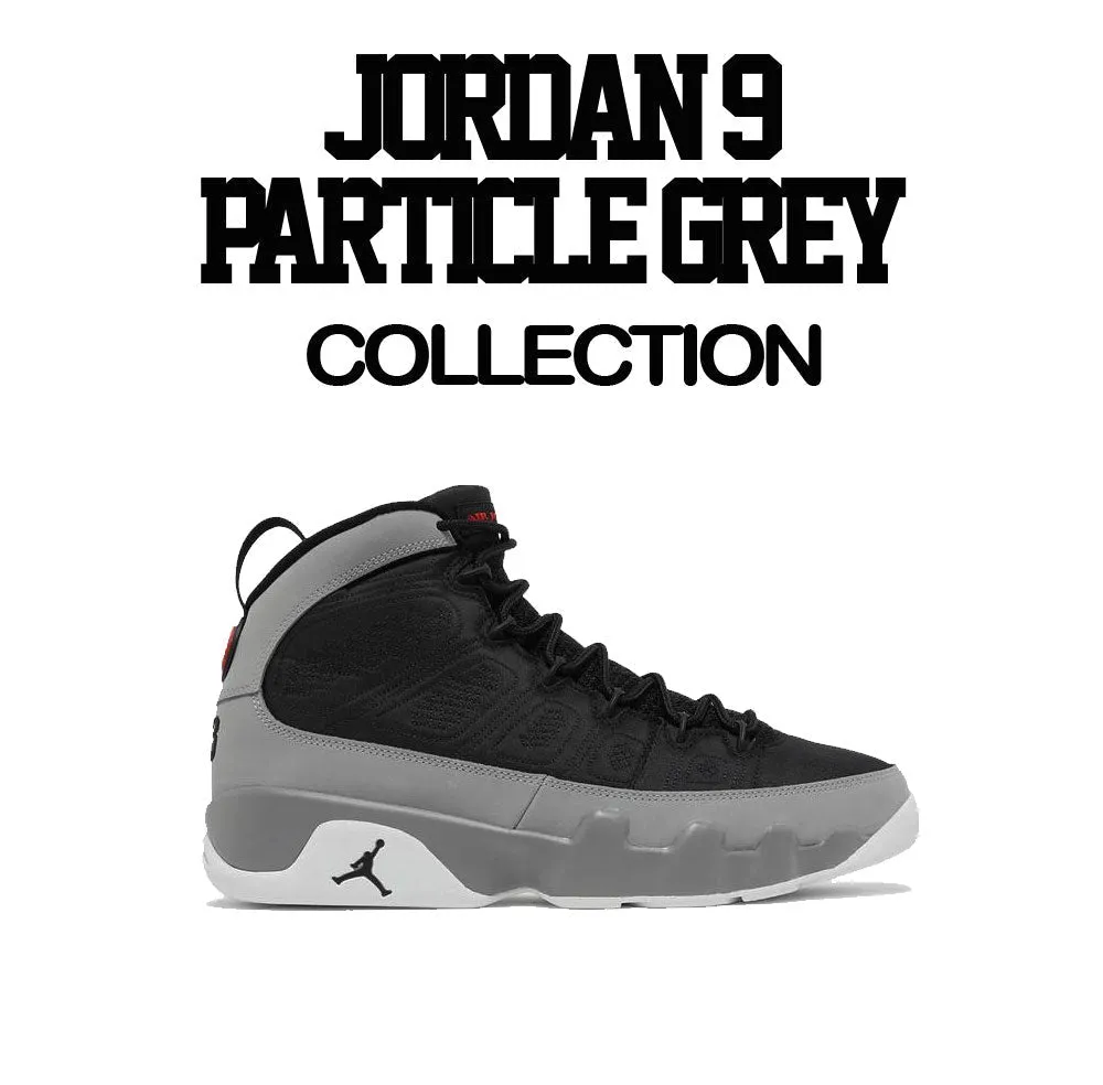 Retro 9 Particle Grey Clean Pair Shirt