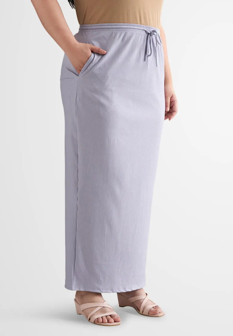 Rhea Relax Ribbed Soft Skirt