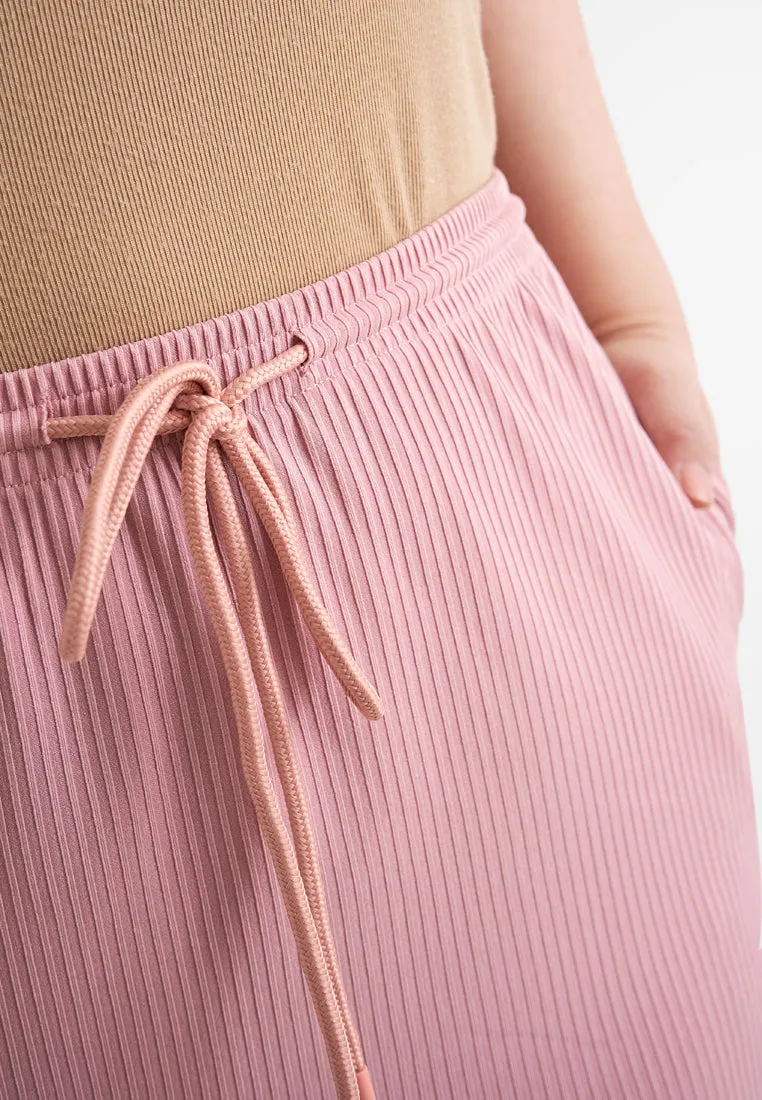 Rhea Relax Ribbed Soft Skirt