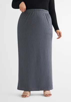 Rianna Relax Ribbed Skirt