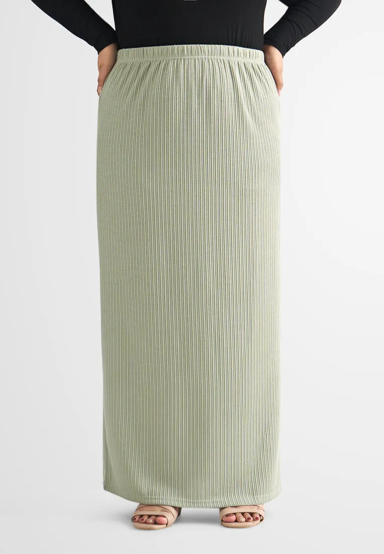 Rianna Relax Ribbed Skirt