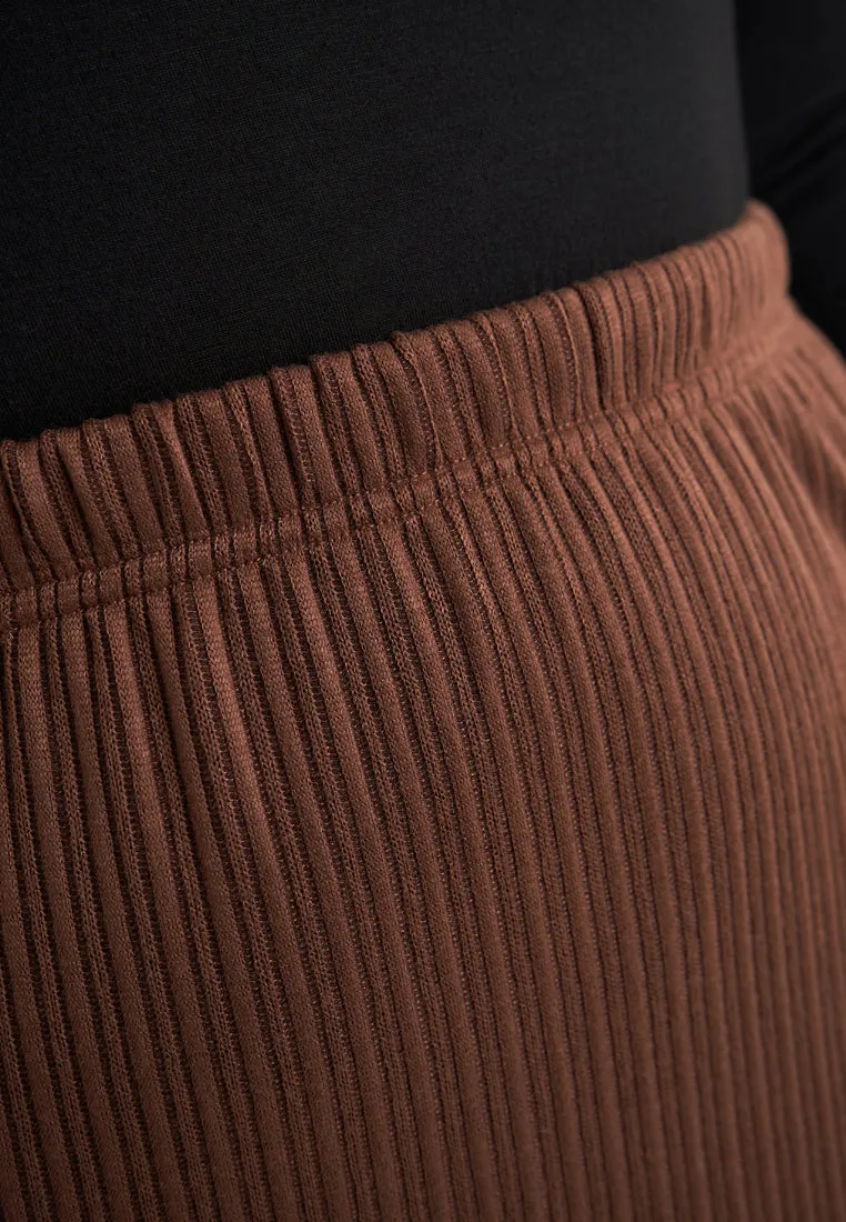 Rianna Relax Ribbed Skirt