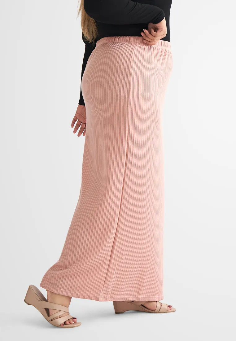 Rianna Relax Ribbed Skirt